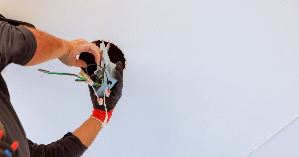 Ceiling Fan Installation 2